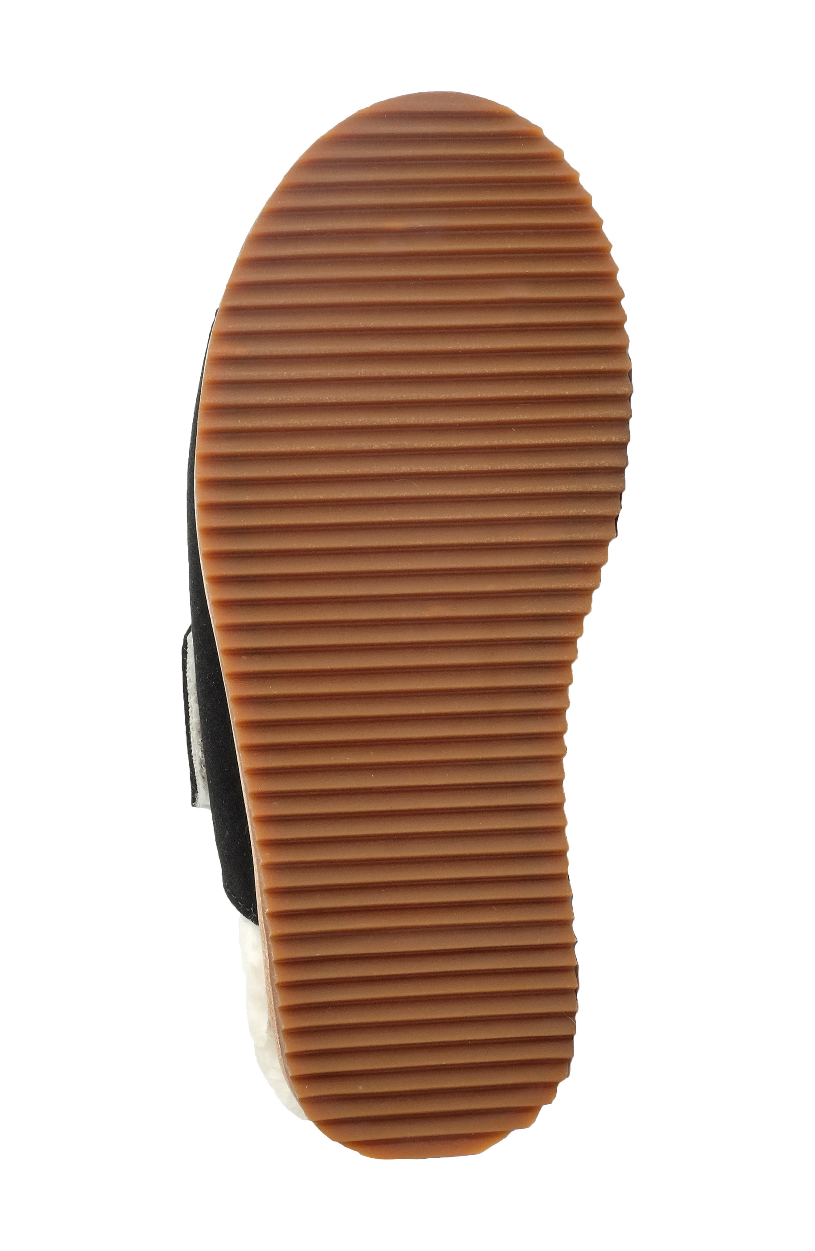 Revitalign Amelia Faux Fur Lined Slide Slipper, Alternate, color, Black