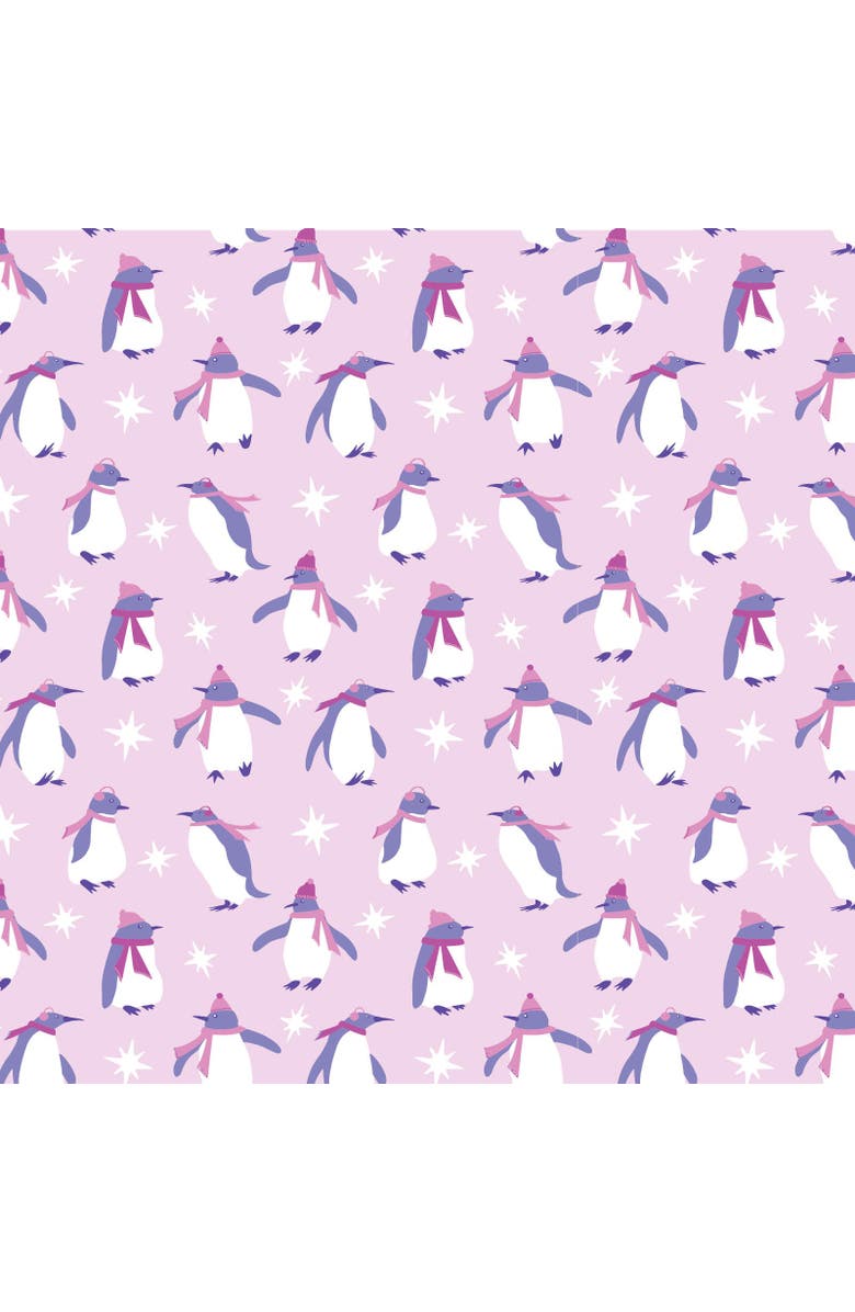 Lila and Hayes Ivy Legging Set, Alternate, color, Penguin Party Pink