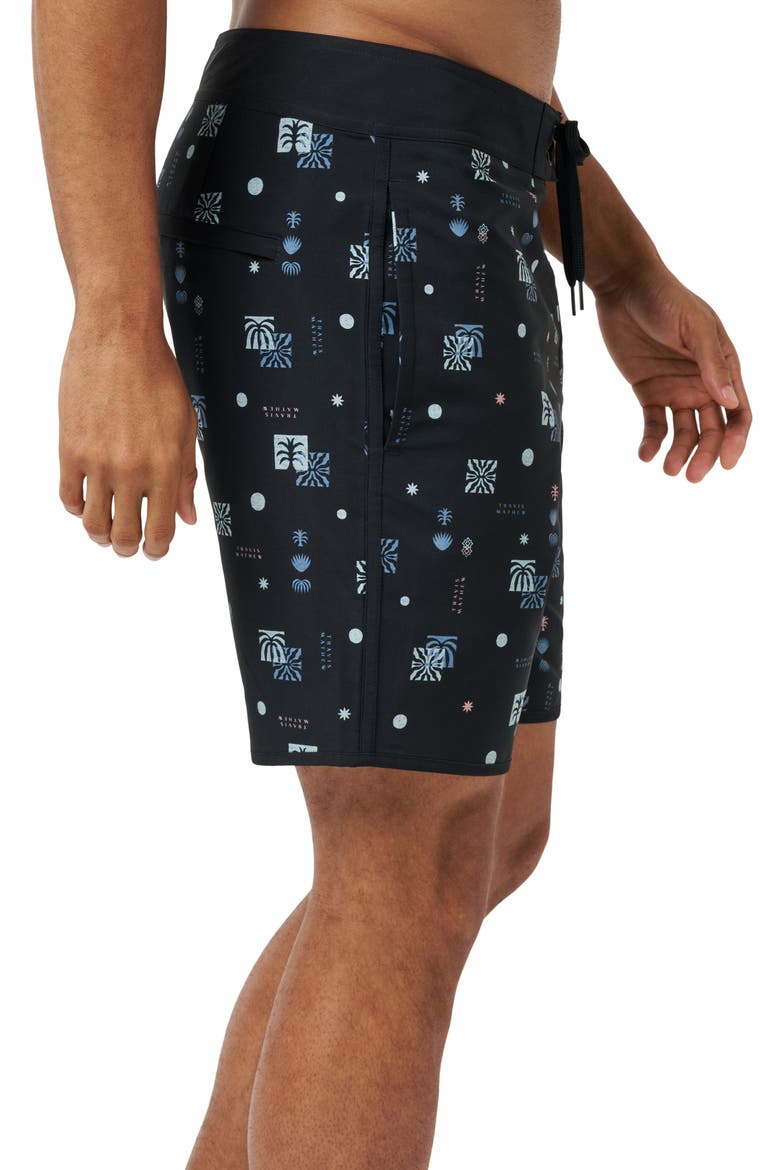 Quick Trip Board Shorts, Alternate, color, BLACK