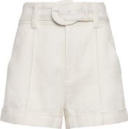 Cinq à Sept Aldi Linen & Cotton Shorts
