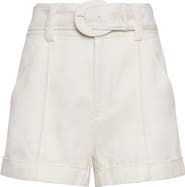 Cinq à Sept Aldi Linen & Cotton Shorts