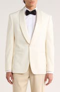 Tommy Hilfiger Satin Shawl Collar Tuxedo Jacket
