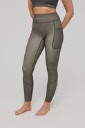 OOSC Infinite High Waisted Leggings - Khaki