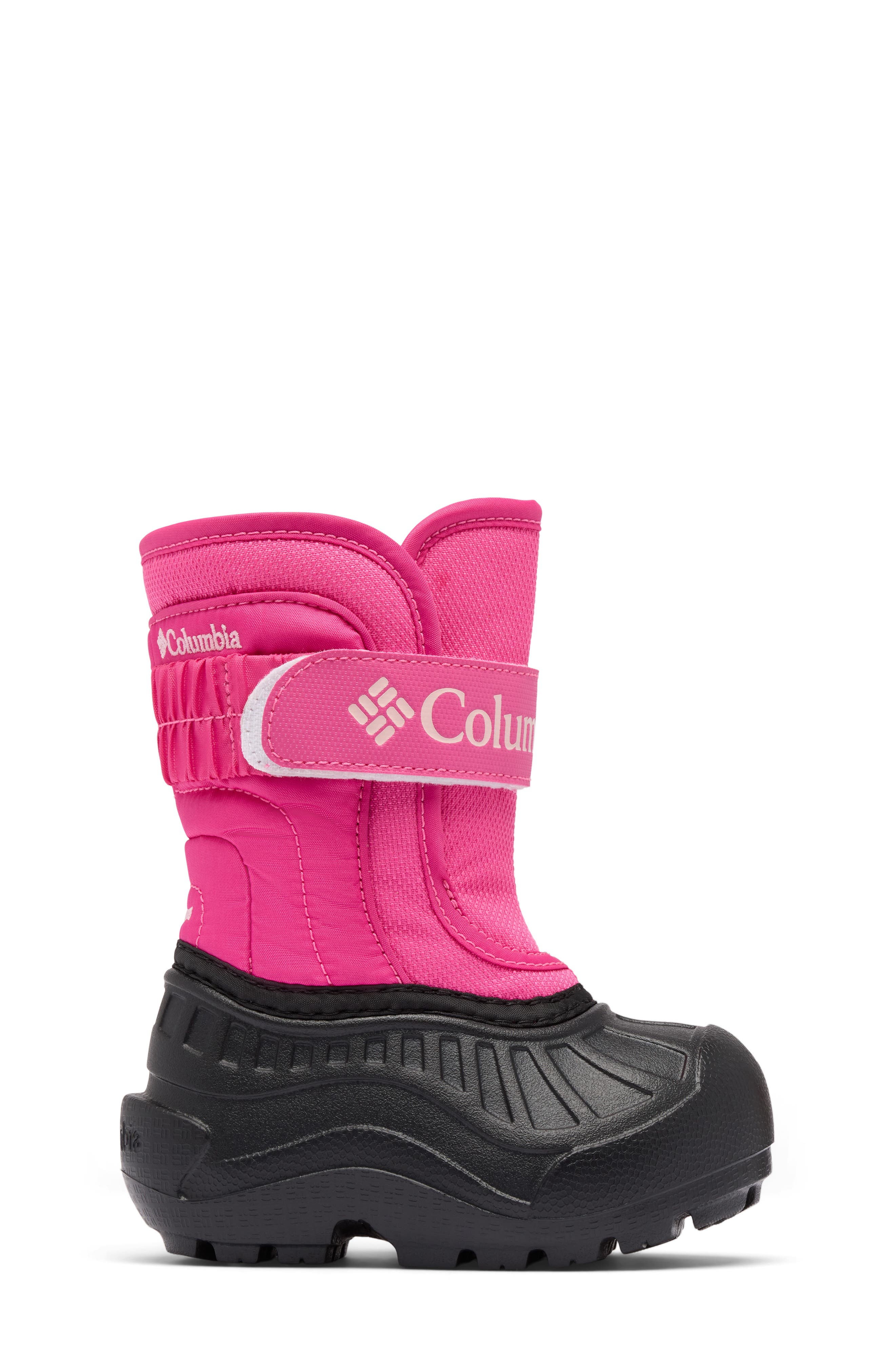 Columbia Kids' Powderbug Snowlite Waterproof Snow Boot, Alternate, color, Pink Ice/ Satin Pink