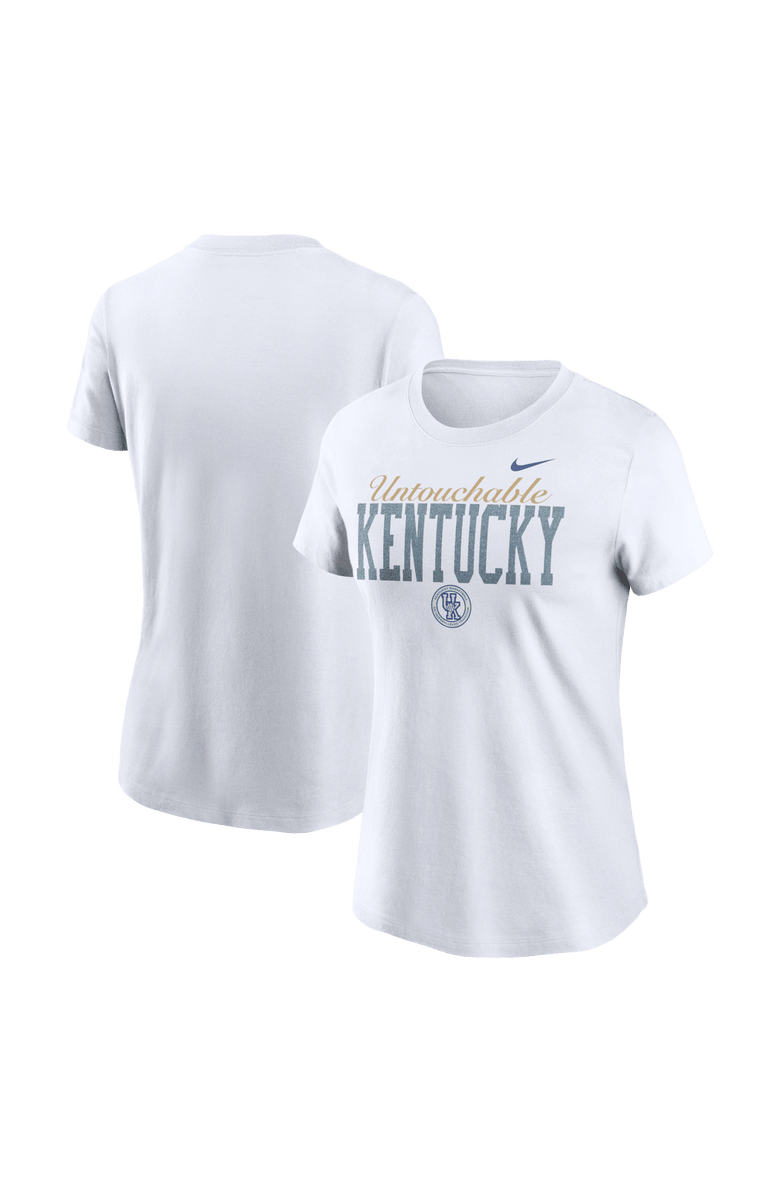 Nike Women's Nike White Kentucky Wildcats Club T-Shirt, Main, color, White
