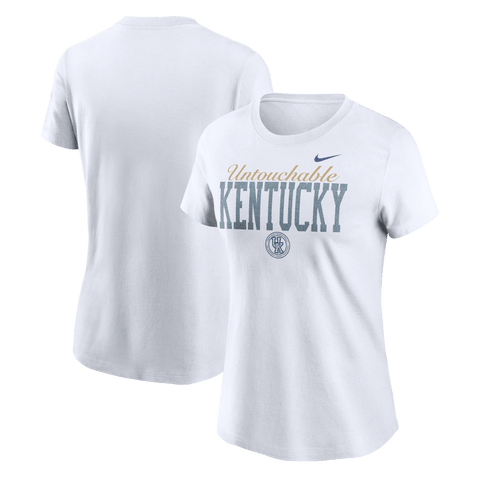Women's Nike White Kentucky Wildcats Club T-Shirt