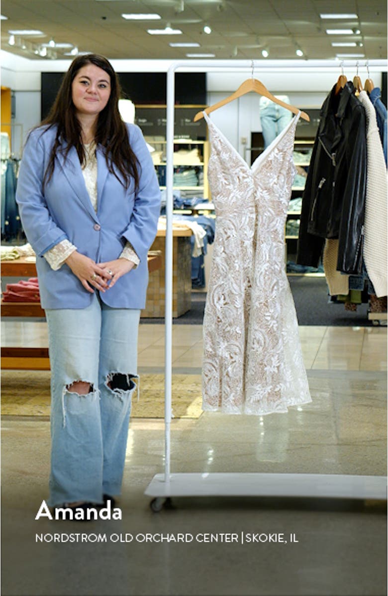 Elisa Lace Fit & Flare Dress, sales video thumbnail