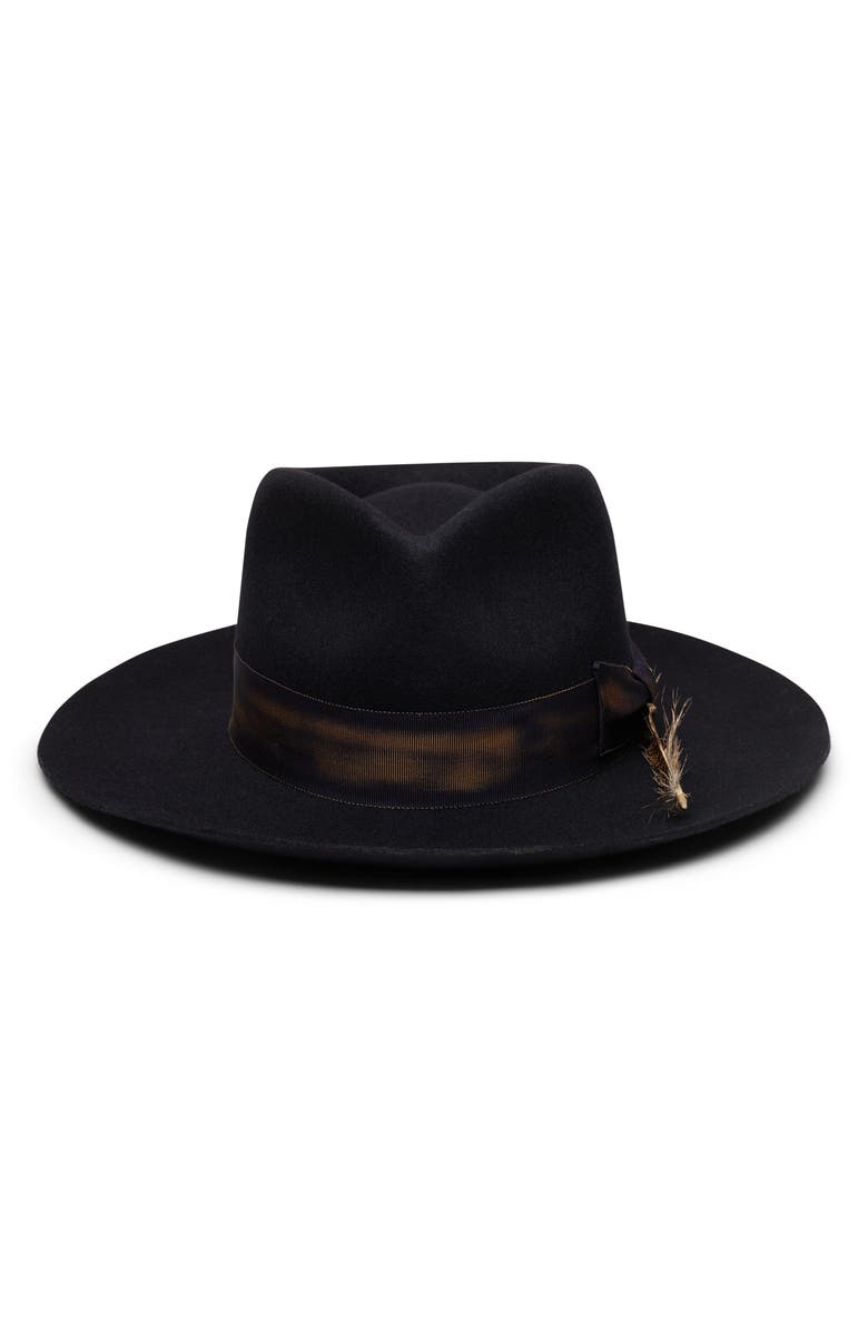 Wyeth Wool Rancher Hat, Alternate, color, Midnight