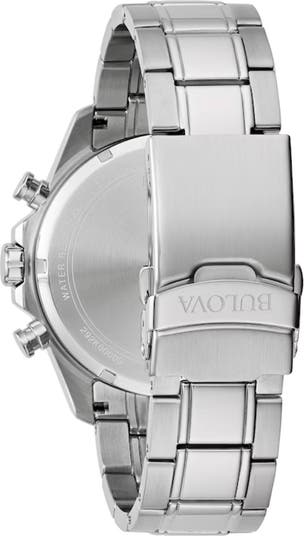 Marine Star Stainless Steel Bracelet Watch, 43mm