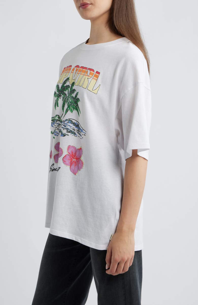 Rip Curl Hayley O Graphic Heritage Tee, Alternate, color, White