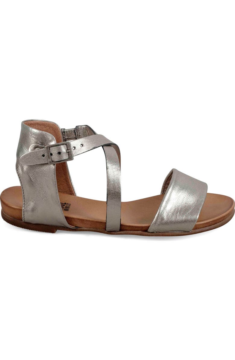 Miz Mooz Aster Sandal, Alternate, color, Pewter