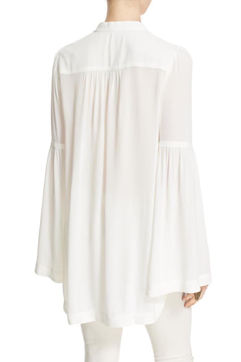 'Easy Girl' Bell Sleeve Top, Alternate, color, IVORY
