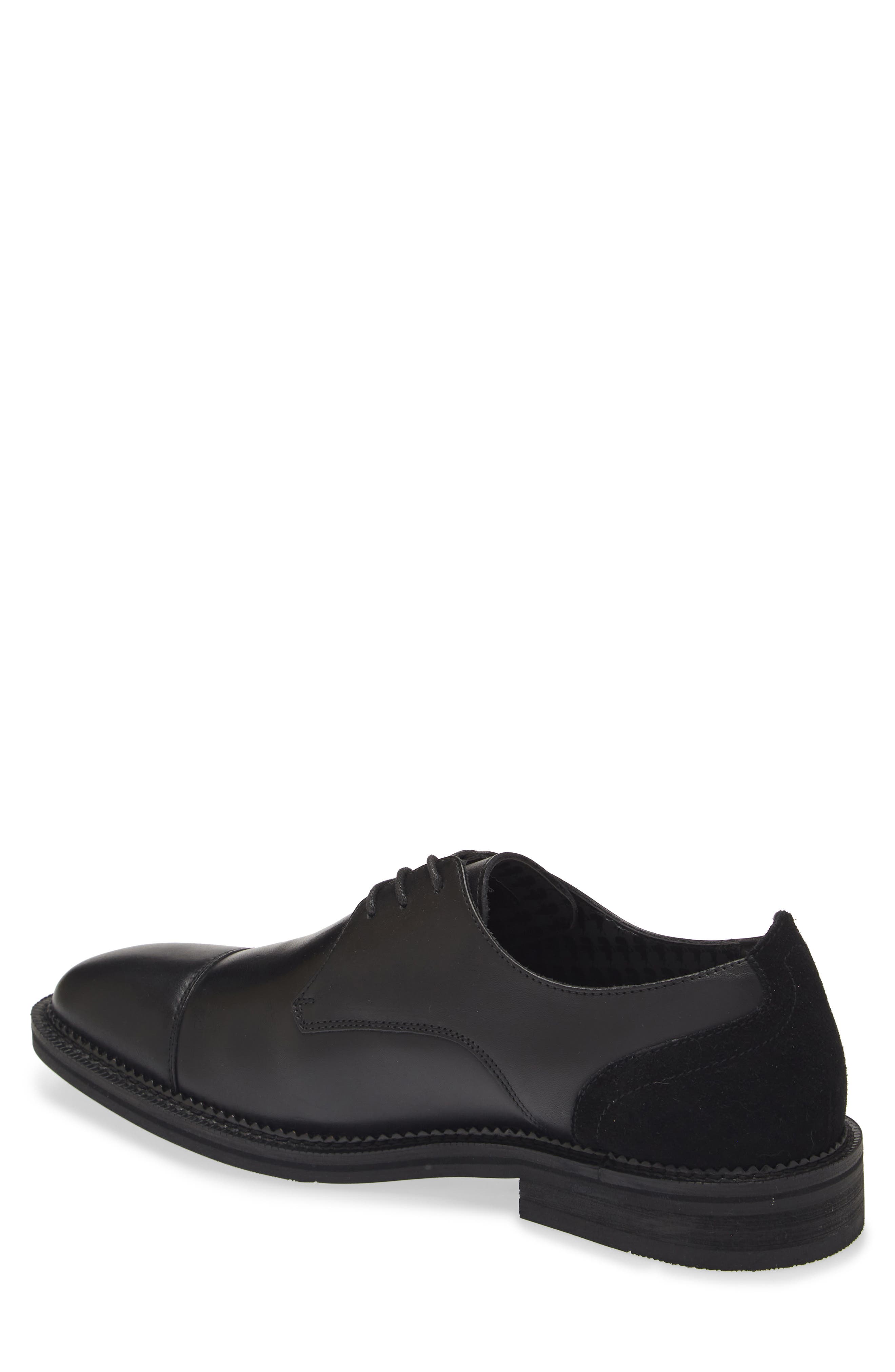 KARL LAGERFELD PARIS Cap Toe Leather Derby, Alternate, color, 
