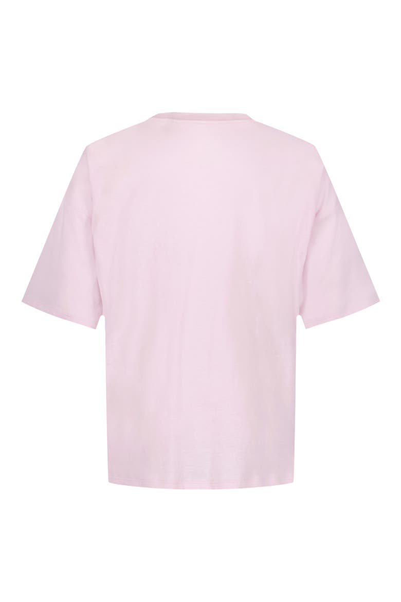 Kids' Coastal Oversize Cotton Graphic T-Shirt, Alternate, color, LILAC SNOW