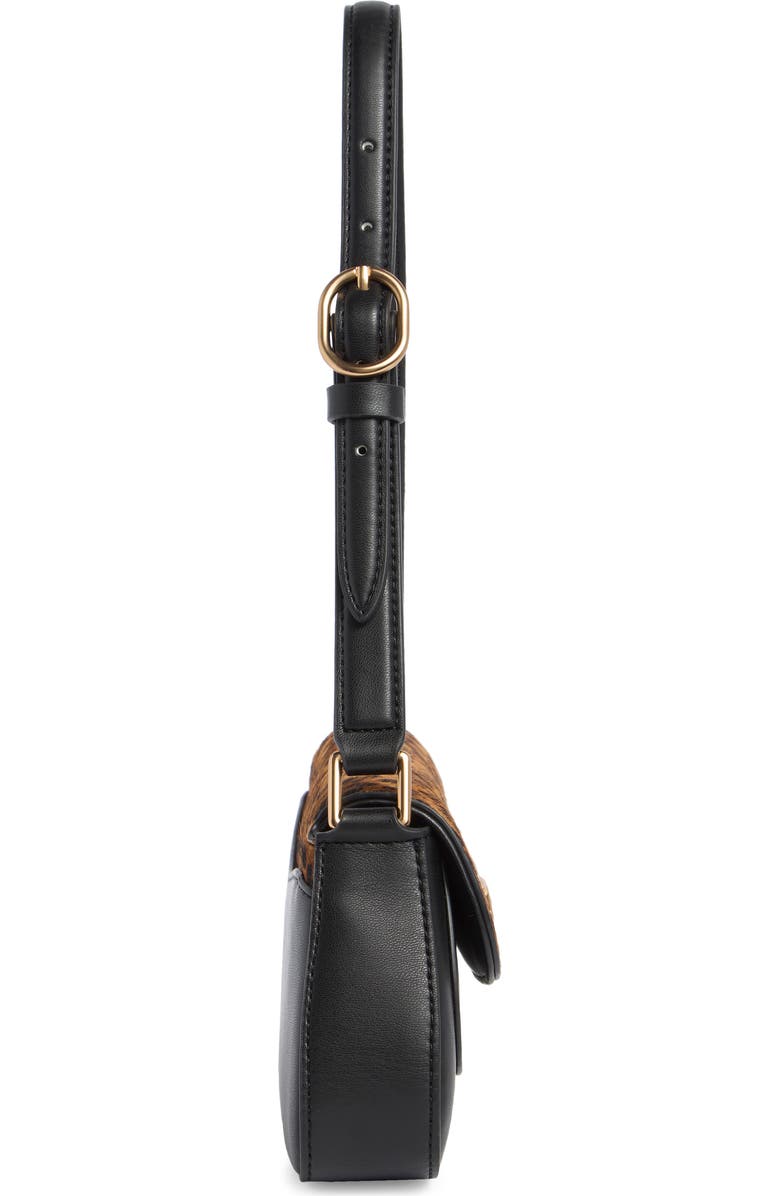 Sam Edelman Small Loraine Faux Leather Shoulder Bag, Alternate, color, Leopard