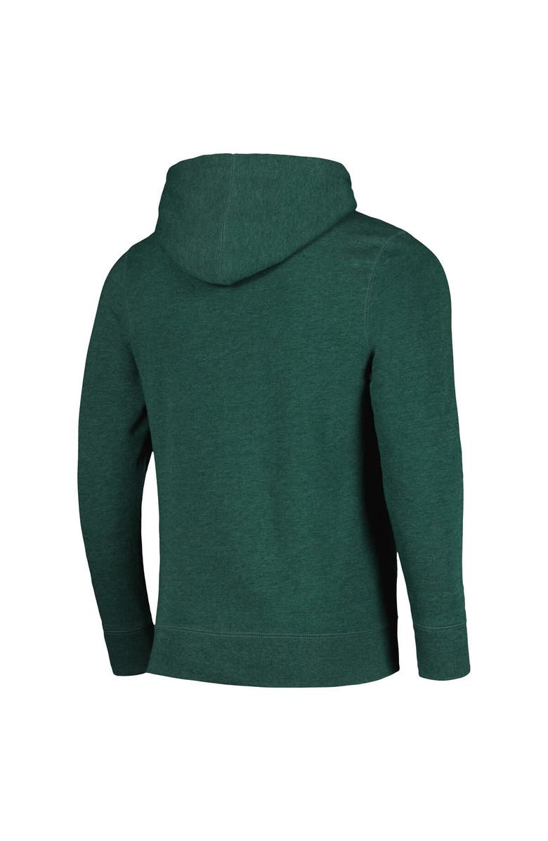 HOMEFIELD Men's Homefield Heather Green Michigan State Spartans Classic Tri-Blend Pullover Hoodie, Alternate, color, Heather Green