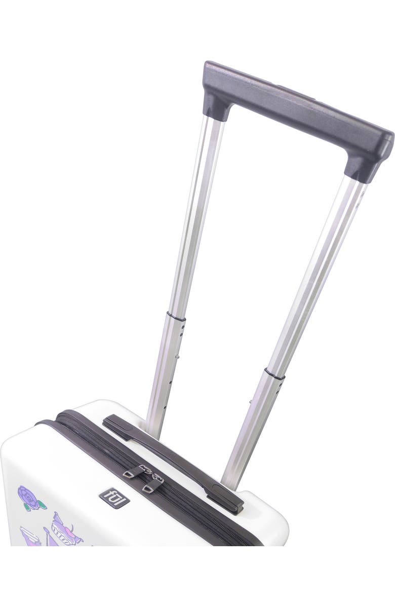 Ful Sanrio Kuromi & My Melody 22.5" Hardside Carry-On Spinner, Alternate, color, Black