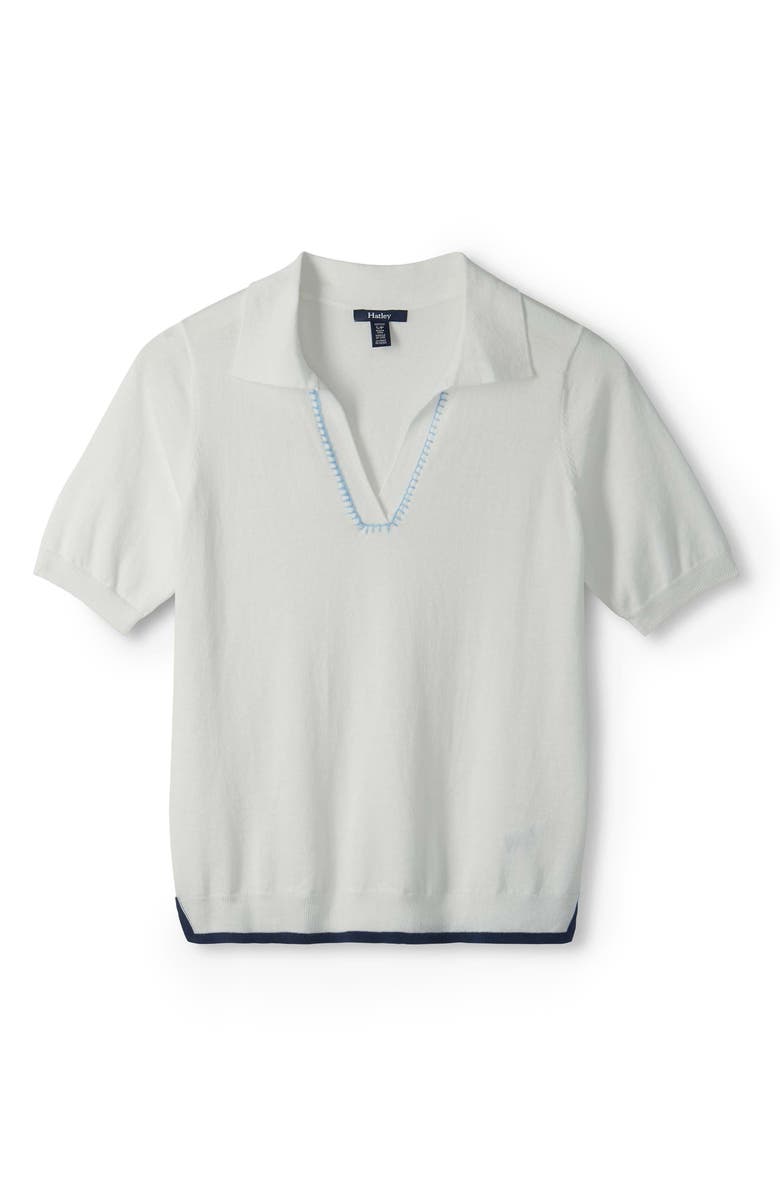 Hatley Johnny Collar Short Sleeve Sweater, Alternate, color,