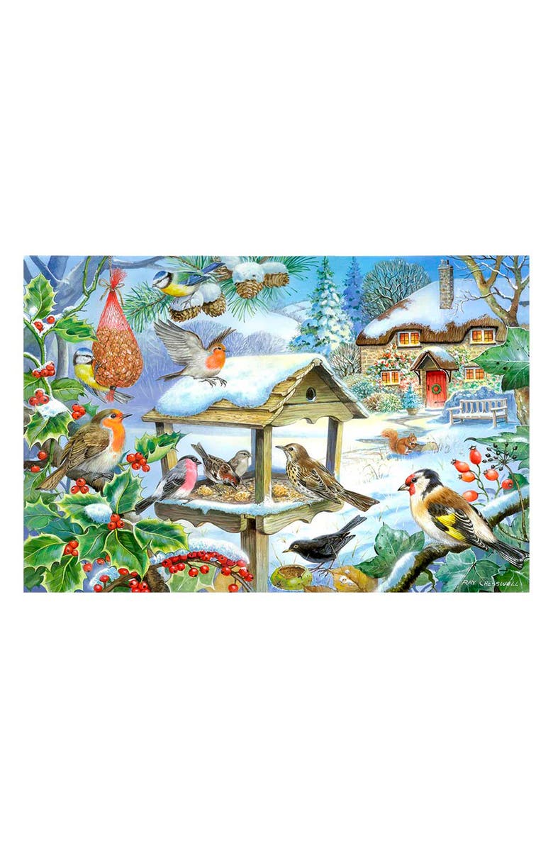 The House of Puzzles Feed the Birds Big 250-Piece Jigsaw Puzzle, Alternate, color, 