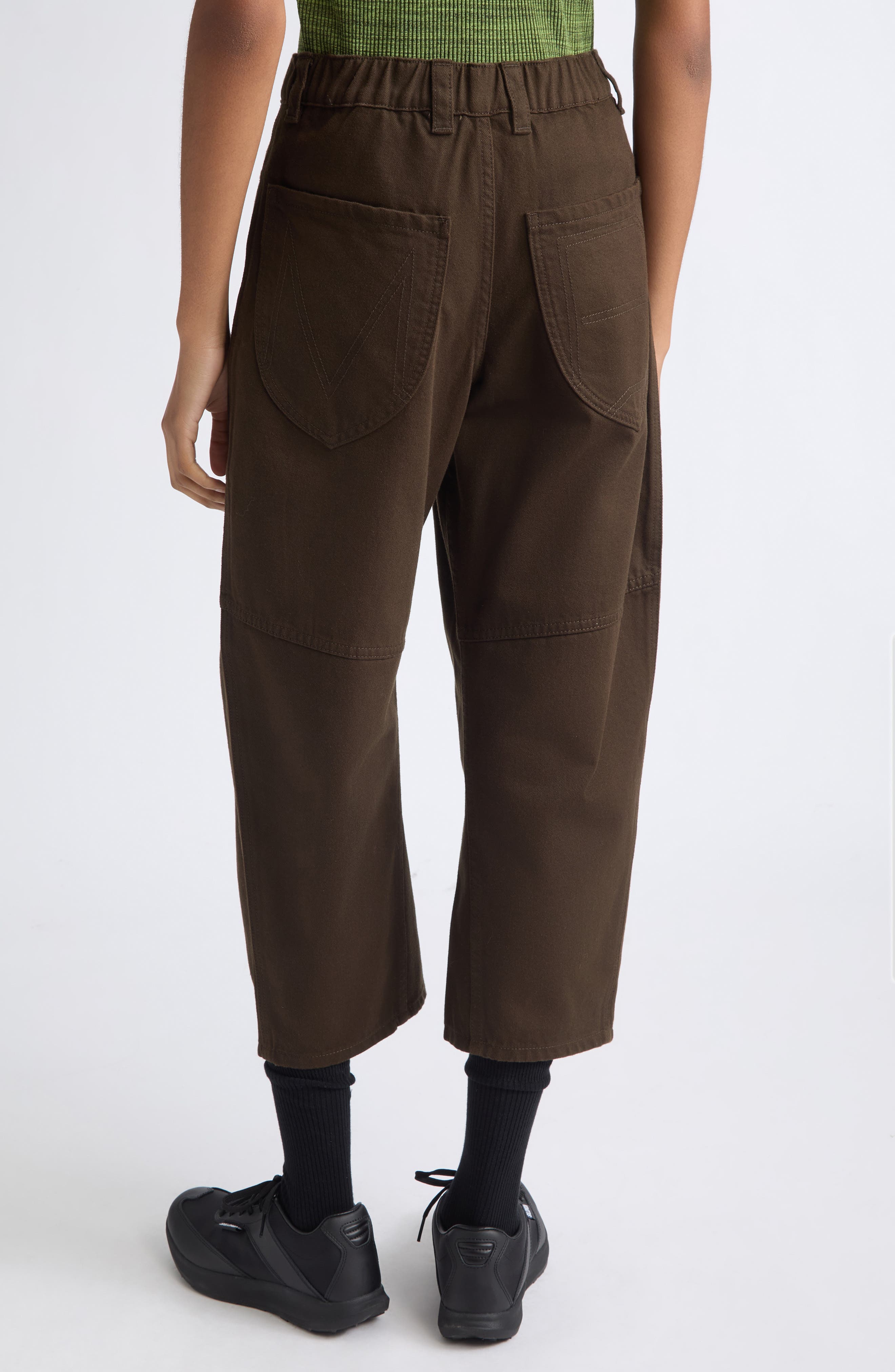 MELITTA BAUMEISTER Curved Leg Crop Jeans (Women) | Nordstrom