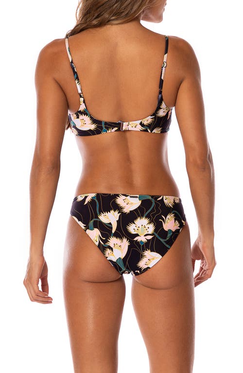 Maaji Floral Dream Sublimity Reversible Bikini Bottoms In Multi