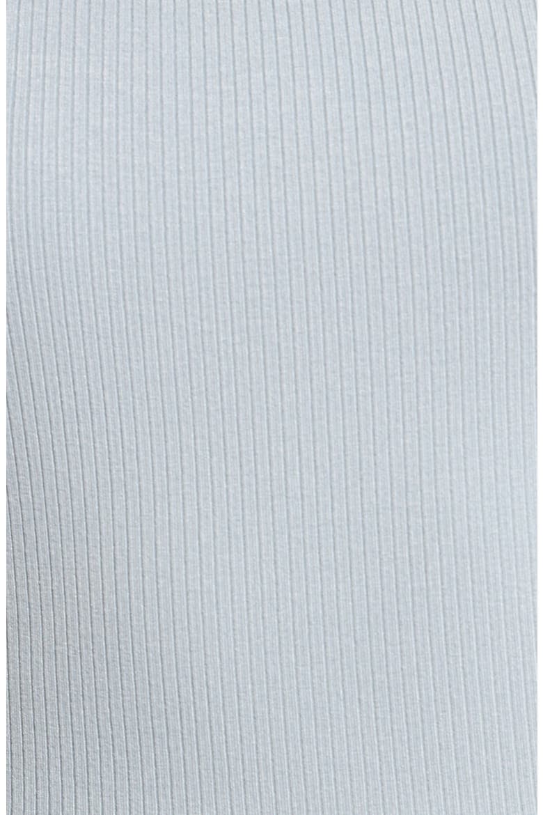 Yulissa Asymmetric Rib Halter Top, Alternate, color, BLUE