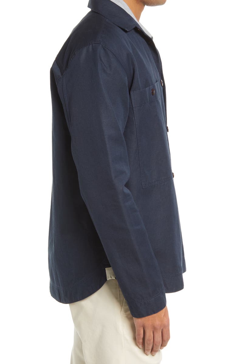 Ted Baker London Amoret Harrington Cotton & Linen Shacket, Alternate, color,