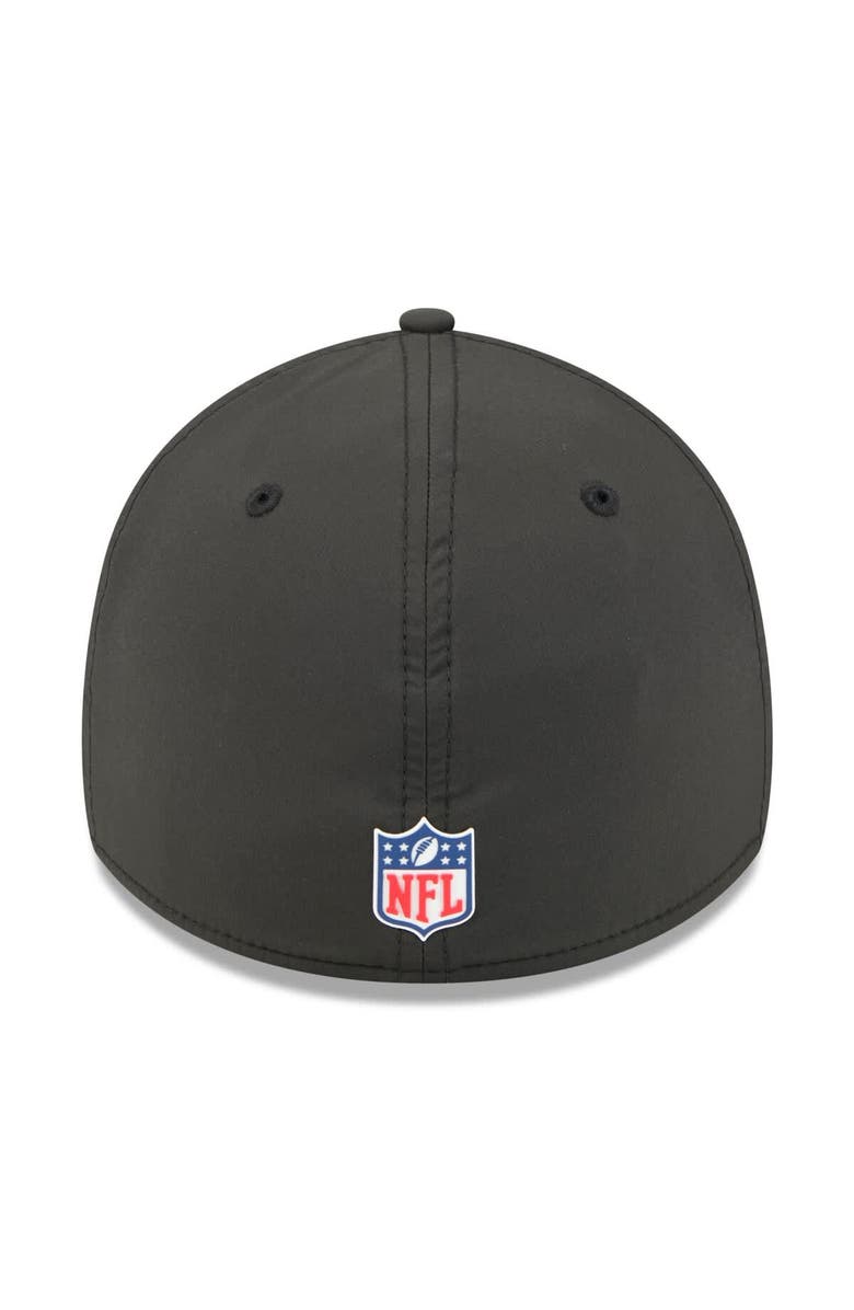 New Era Men's New Era Black Las Vegas Raiders 2025 Sideline 39THIRTY Flex Hat, Alternate, color, Black