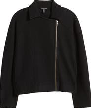 Eileen Fisher Wool Motorcycle Jacket