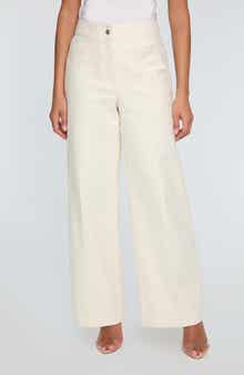 Elie Tahari The Leith High Waist Stretch Cotton Pants