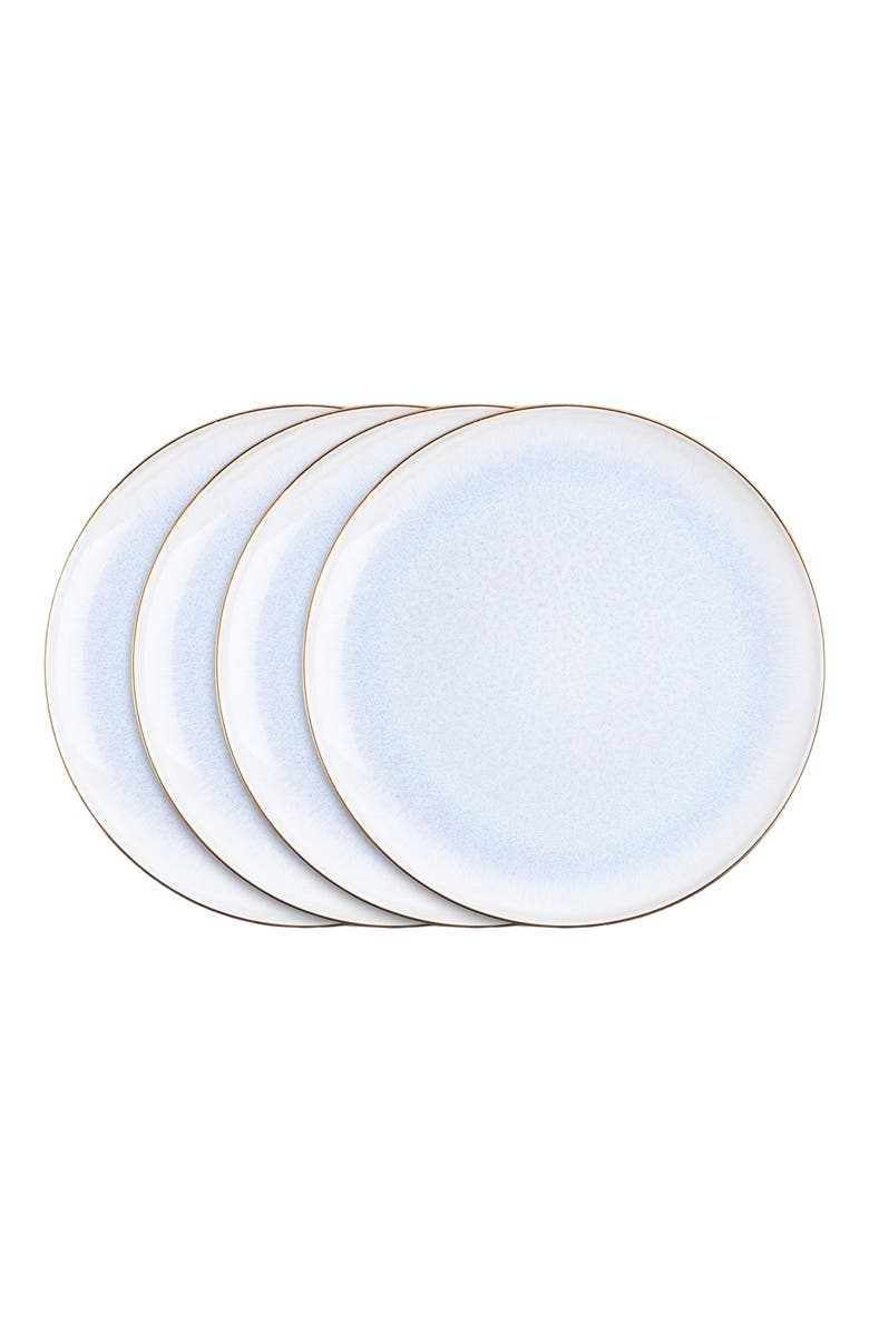 Stone Lain Josephine Porcelain 4-Piece Salad Plate Set, Main, color, Lavender