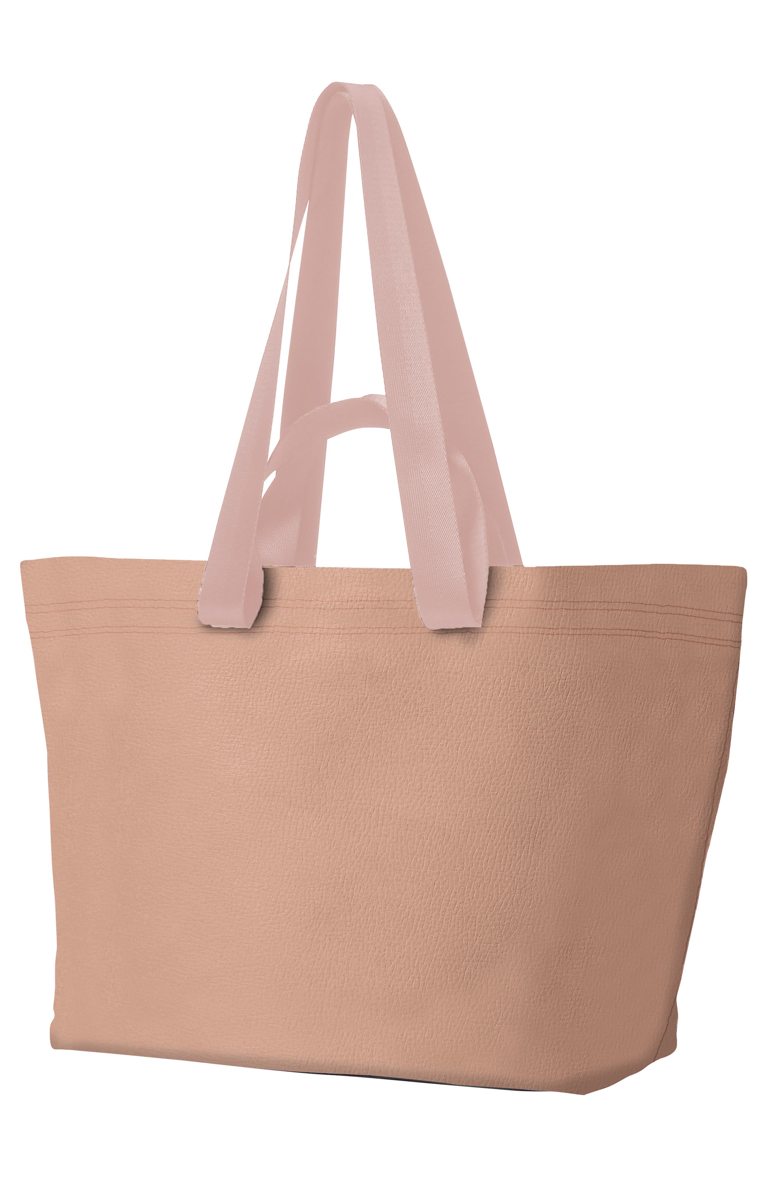 Mad for You Vegan Leather Tote, Alternate, color, NUDE