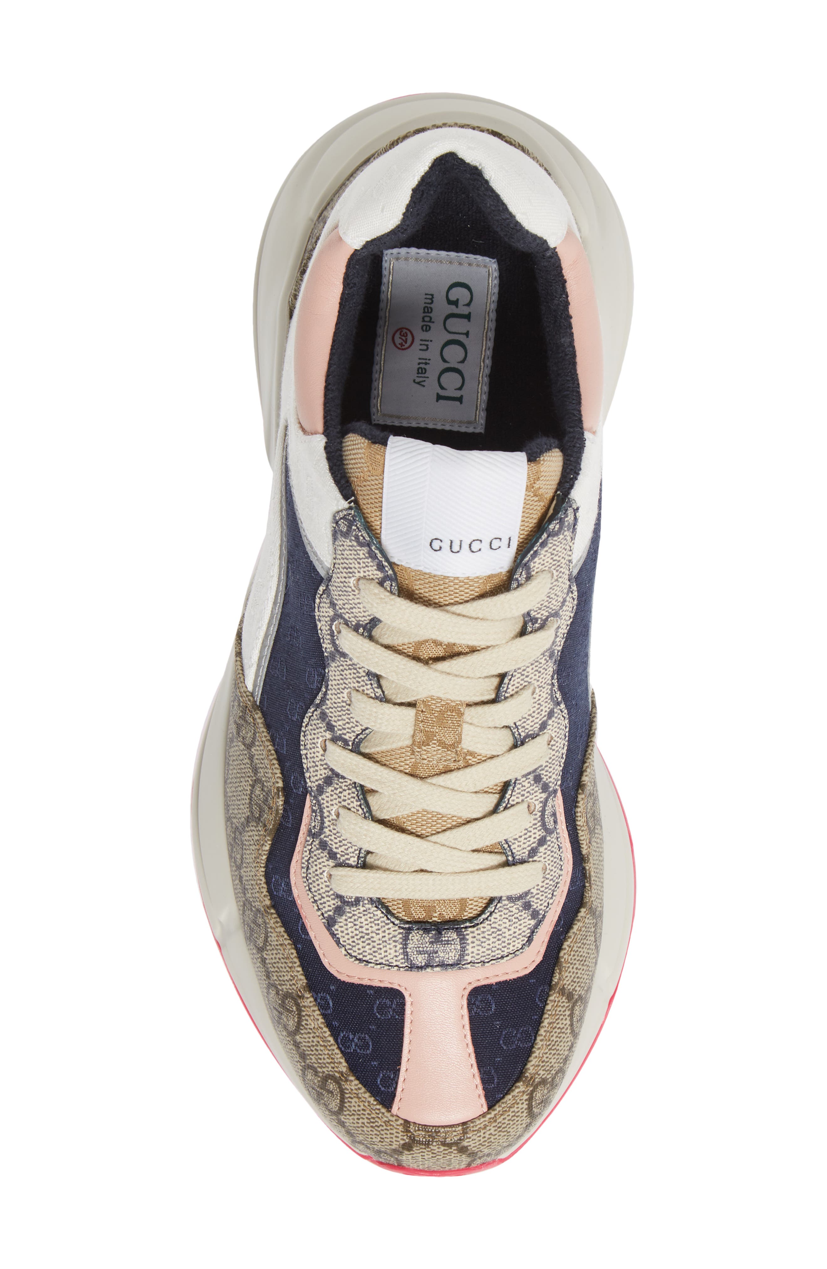Rhyton GG Sneaker, Alternate, color, MULTI