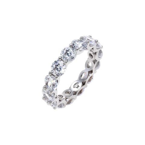 Moissanite Eterenity Band