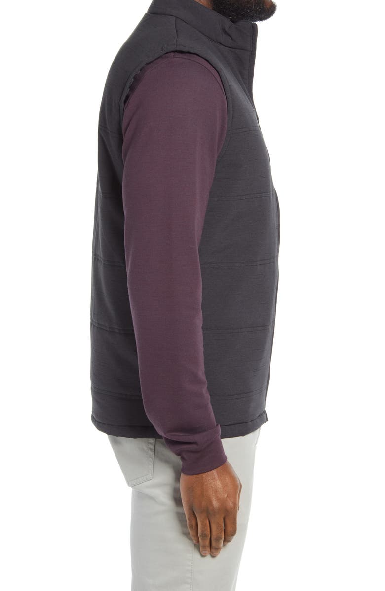 TravisMathew Keep On Keepin On Regular Fit Vest, Alternate, color, Charcoal