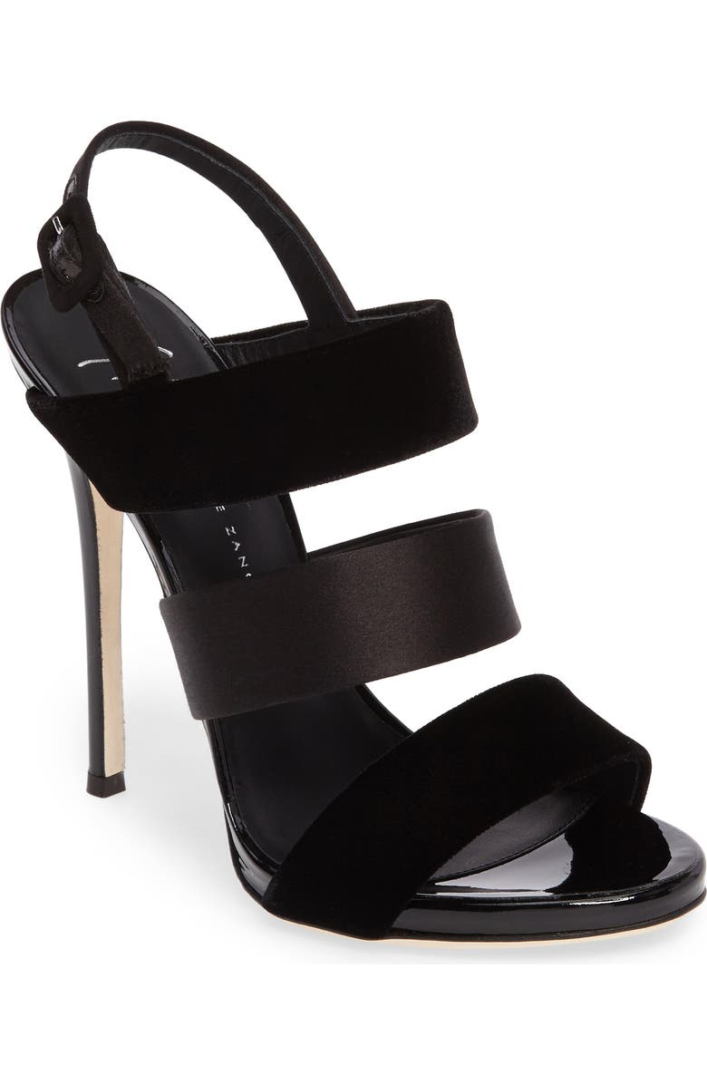 Giuseppe Zanotti Strappy Slingback Sandal, Main, color,
