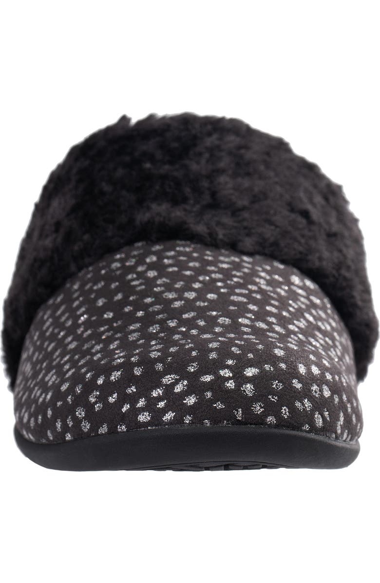 Revitalign Ellie Faux Shearling Clog Slipper, Alternate, color, Black