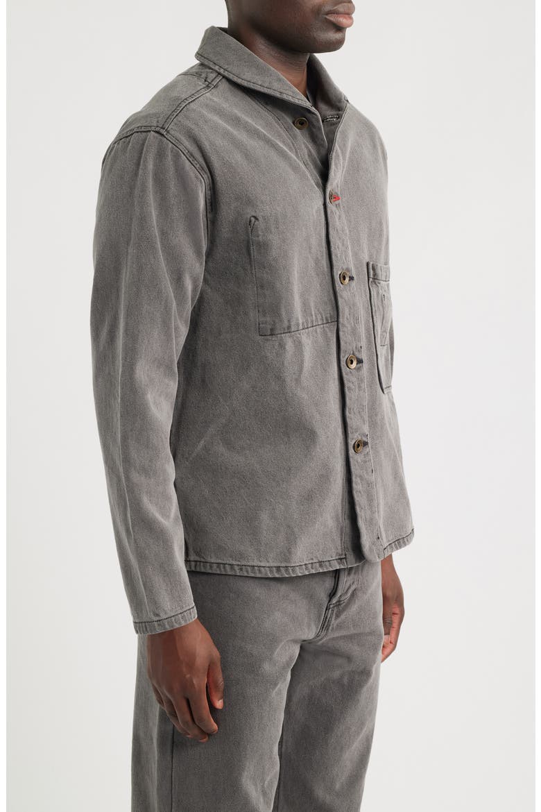 Shepherds Primo Denim Shirt, Alternate, color, CEMENT WASH