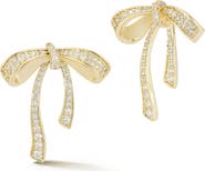SPHERA MILANO Bow Stud Earrings
