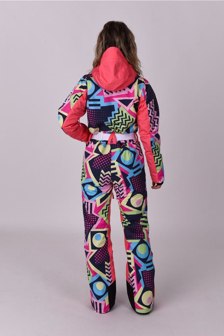 Saved by The Bell Women's Ski Suit, Alternate, color, multi-colour