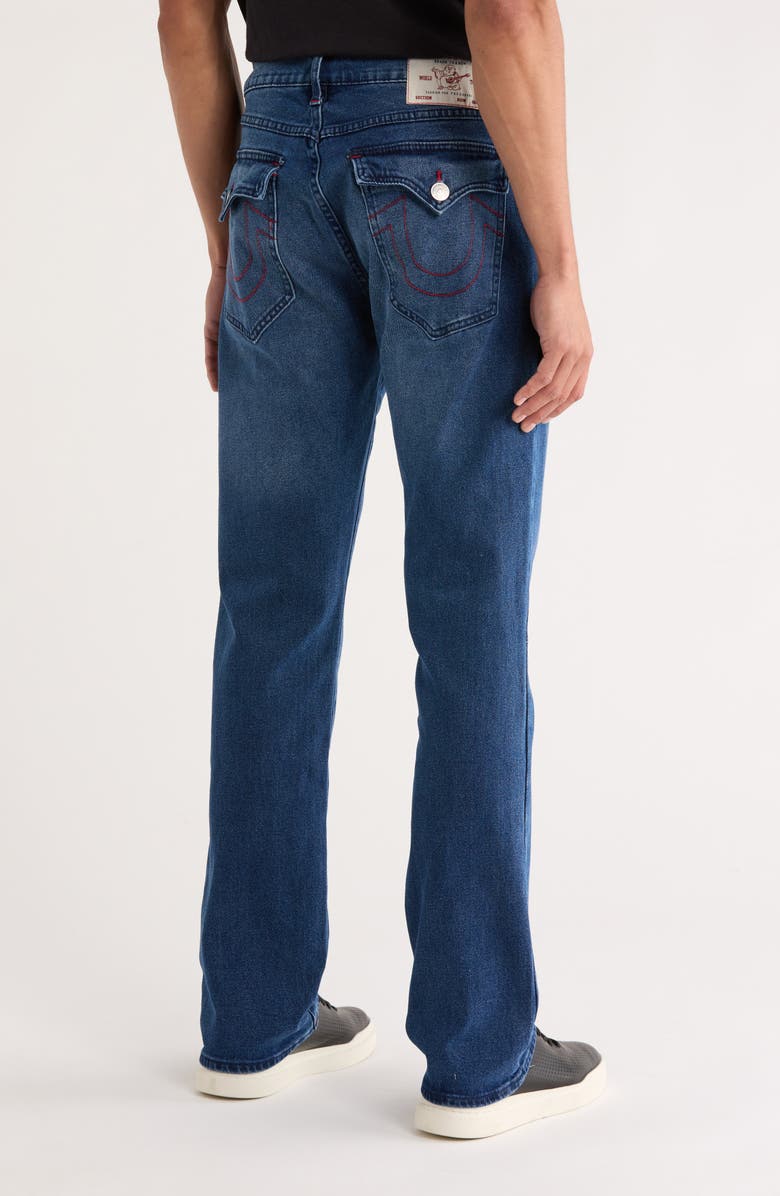 True Religion Ricky Straight Leg Jeans, Alternate, color, Medium Rustic Barn Wash