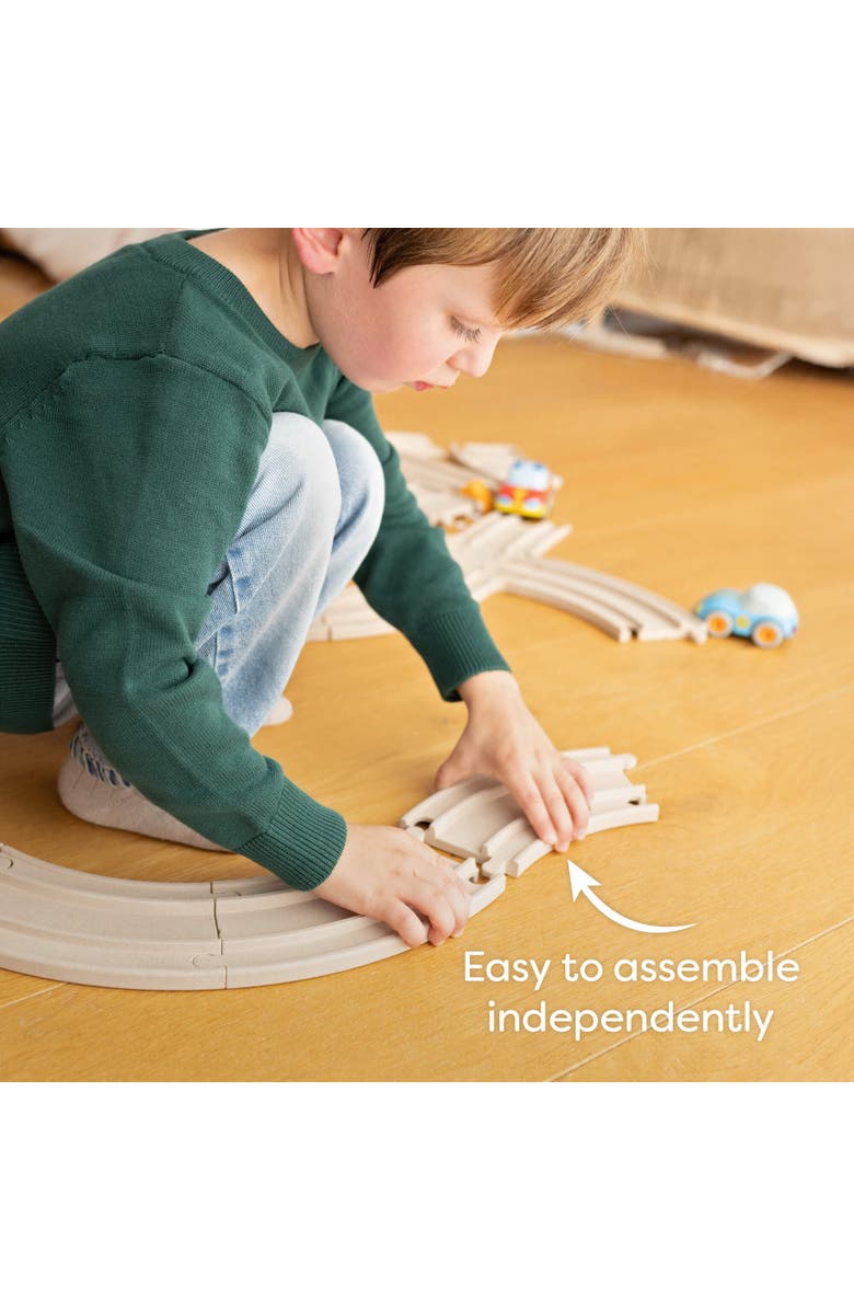 HABA Cars Expansion Race Track Set, Includes Extra Track & Ramps for More Racing Fun for Toddlers & Preschoolers, Alternate, color, Multi