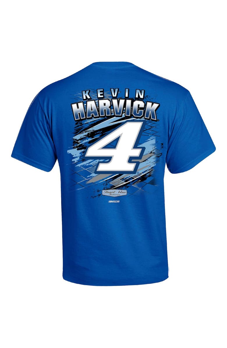 STEWART-HAAS RACING Men's Stewart-Haas Racing Team Collection Royal Kevin Harvick Fuel T-Shirt, Alternate, color, 