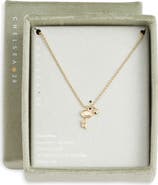 Chelsea28 Demi Fine Heart & Key Pendant Necklace