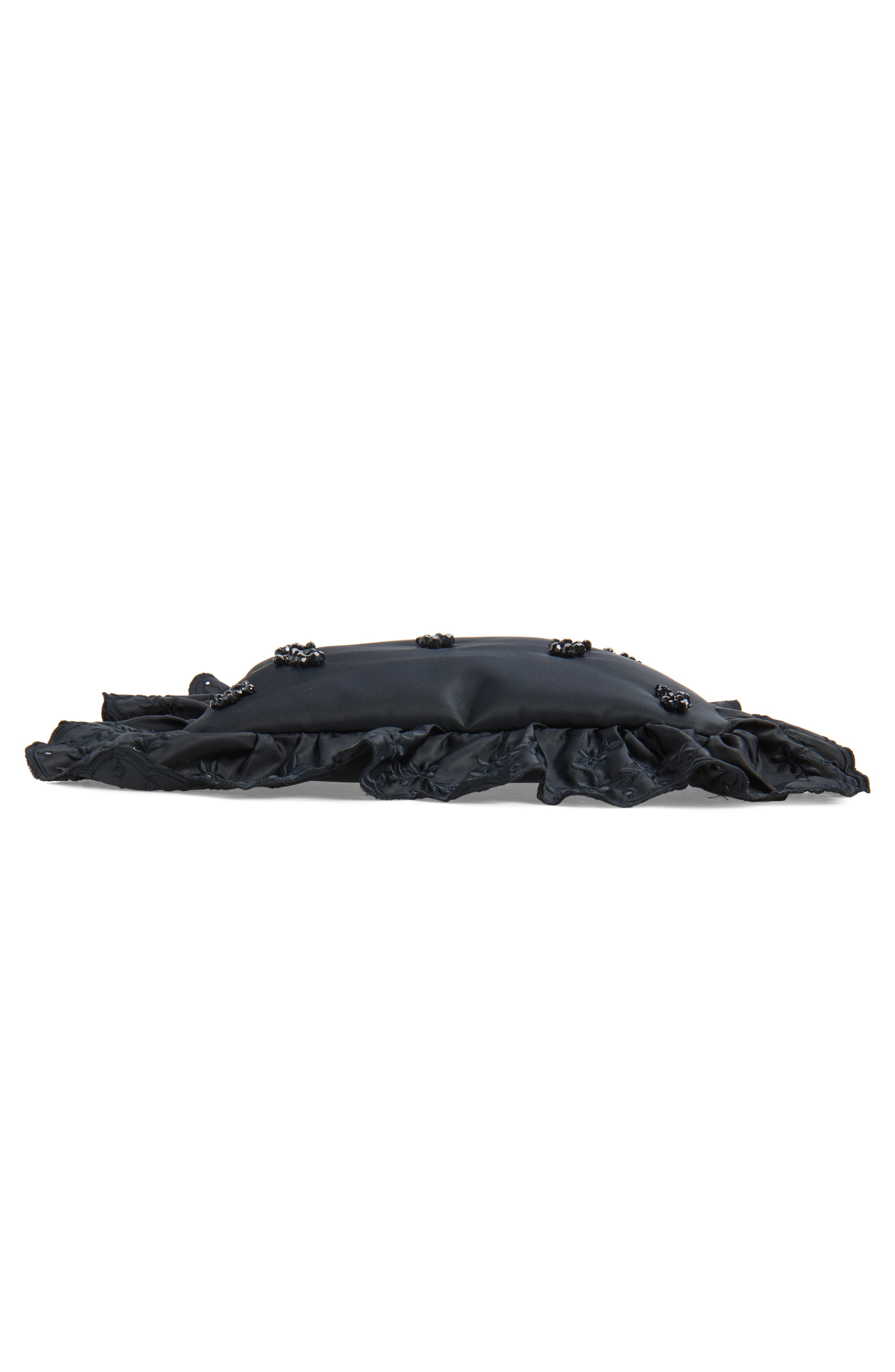 Simone Rocha Pillowcase Clutch, Alternate, color, Black/ Jet