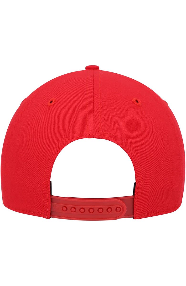 '47 Men's '47 Red Washington Capitals Block Arch Hitch Snapback Hat, Alternate, color, Red