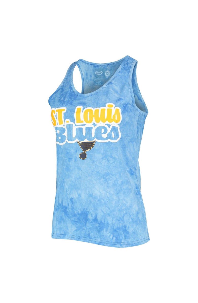 CONCEPTS SPORT Women's Concepts Sport Blue St. Louis Blues Billboard Racerback Tank Top & Shorts Set, Alternate, color,