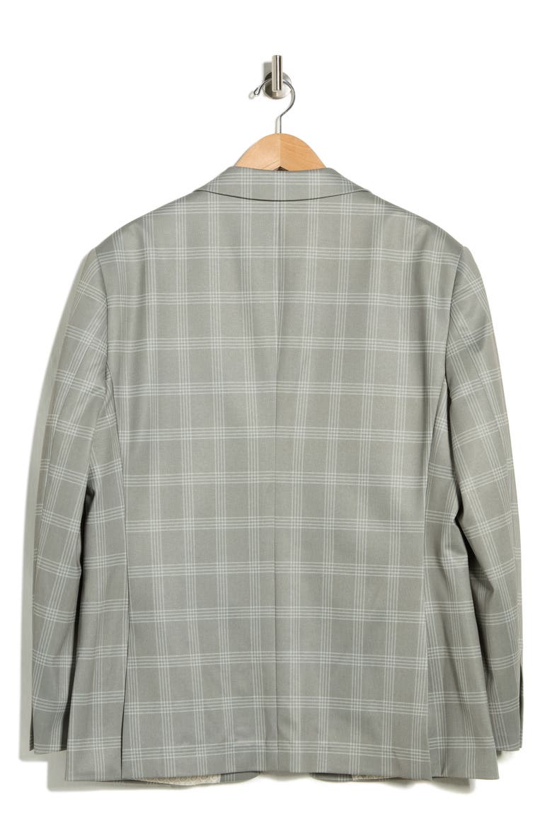 Plaid Sport Coat, Alternate, color, LIGHT GREEN