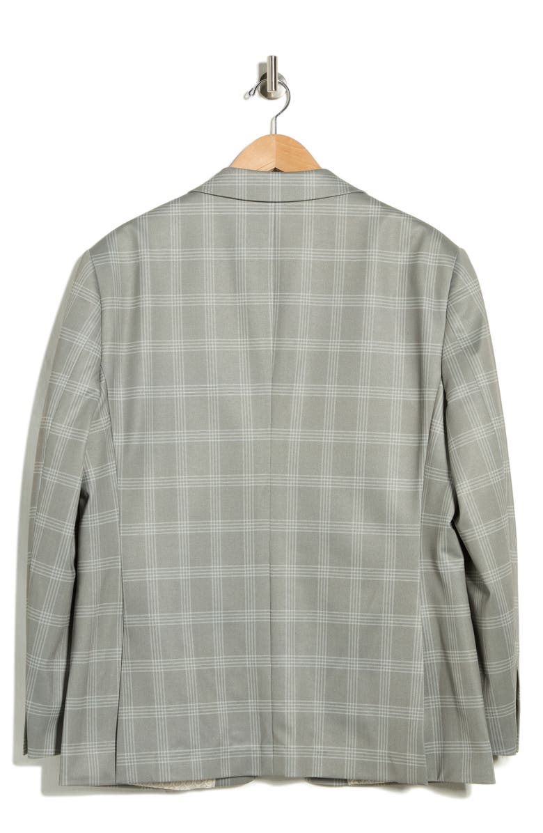 Duchamp Plaid Sport Coat, Alternate, color, Light Green