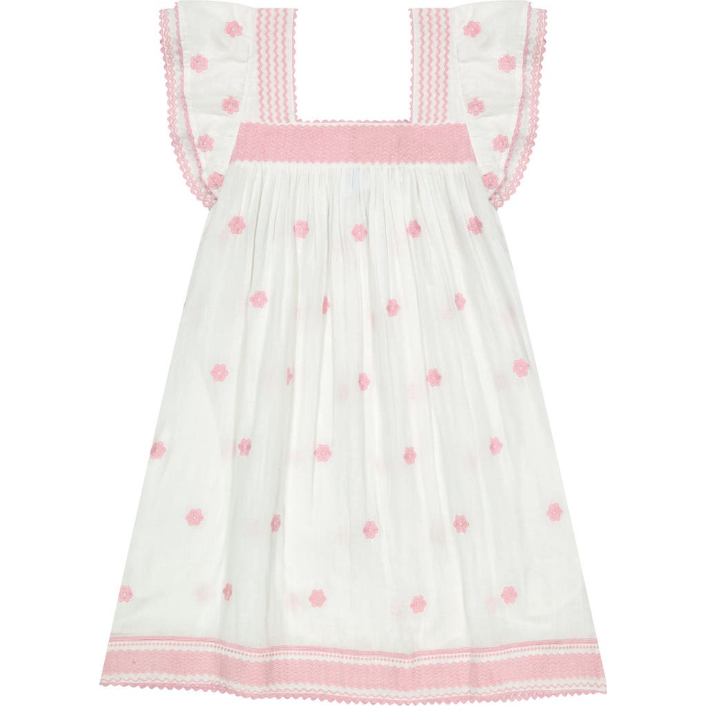 Mer St. Barth Dress Pink Frangipani In Pink